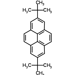 2,7-DI-TERT-BUTYLPYRENE structure, CAS 24300-91-2