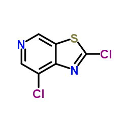 2,7-DICHLOROTHIAZOLO[5,4-C]PYRIDINE structure, CAS 884860-61-1