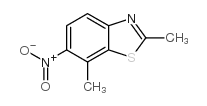 2,7-DIMETHYL-6-NITROBENZO[D]THIAZOLE structure, CAS 72206-94-1