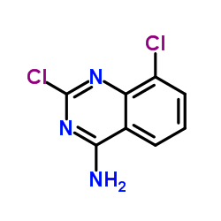 2,8-DICHLOROQUINAZOLIN-4-AMINE structure, CAS 1107694-84-7