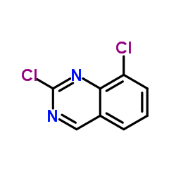 2,8-DICHLOROQUINAZOLINE structure, CAS 67092-20-0