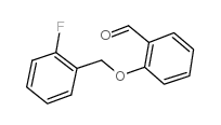 2-((2-FLUOROBENZYL)OXY)BENZALDEHYDE structure, CAS 172685-66-4