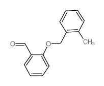 2-((2-METHYLBENZYL)OXY)BENZALDEHYDE structure, CAS 447409-55-4