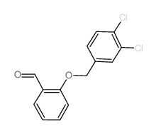 2-((3,4-DICHLOROBENZYL)OXY)BENZALDEHYDE structure, CAS 194802-96-5