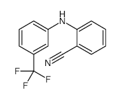 2-((3-(TRIFLUOROMETHYL)PHENYL)AMINO)BENZONITRILE structure, CAS 13481-62-4