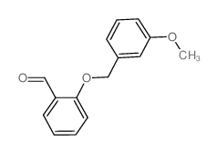 2-((3-METHOXYBENZYL)OXY)BENZALDEHYDE structure, CAS 350693-45-7