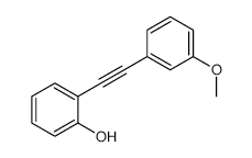 2-((3-METHOXYPHENYL)ETHYNYL)PHENOL structure, CAS 870010-48-3