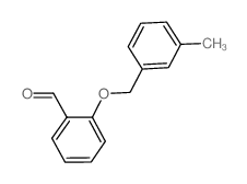 2-((3-METHYLBENZYL)OXY)BENZALDEHYDE structure, CAS 351984-86-6