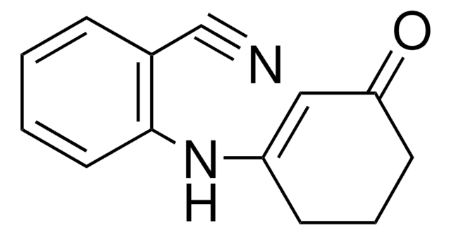 2-((3-OXOCYCLOHEX-1-EN-1-YL)AMINO)BENZONITRILE structure, CAS 104675-23-2