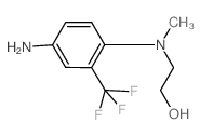 2-((4-AMINO-2-(TRIFLUOROMETHYL)PHENYL)(METHYL)AMINO)ETHANOL structure, CAS 1183225-27-5