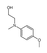 2-((4-METHOXYPHENYL)(METHYL)AMINO)ETHANOL structure, CAS 53332-62-0