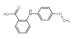 2-((4-METHOXYPHENYL)AMINO)BENZOIC ACID structure, CAS 13501-67-2