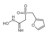 2-((FURAN-2-YLMETHYL)SULFONYL)-N-HYDROXYACETIMIDAMIDE structure, CAS 175202-39-8