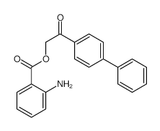 2-([1,1'-BIPHENYL]-4-YL)-2-OXOETHYL 2-AMINOBENZOATE structure, CAS 130627-14-4