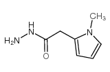 2-(1-METHYL-1H-PYRROL-2-YL)ACETOHYDRAZIDE structure, CAS 158144-17-3