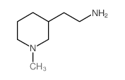 2-(1-METHYL-3-PIPERIDINYL)ETHYLAMINE structure, CAS 53295-72-0