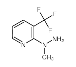 2-(1-METHYLHYDRAZINYL)-3-(TRIFLUOROMETHYL)PYRIDINE structure, CAS 175205-68-2