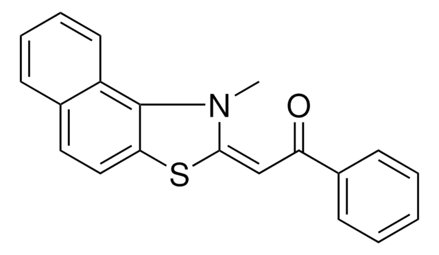 2-(1-METHYLNAPHTHO[1,2-D]THIAZOL-2(1H)-YLIDENE)-1-PHENYLETHANONE structure, CAS 1042-84-8