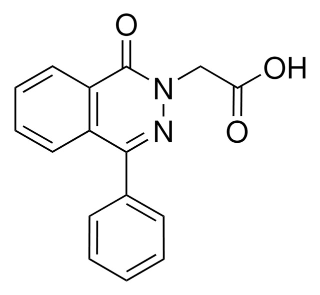 2-(1-OXO-4-PHENYLPHTHALAZIN-2(1H)-YL)ACETIC ACID structure, CAS 127828-88-0