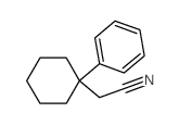 2-(1-PHENYLCYCLOHEXYL)ACETONITRILE structure, CAS 32294-72-7