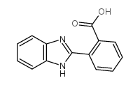 2-(1H-BENZO[D]IMIDAZOL-2-YL)BENZOIC ACID structure, CAS 16529-06-9
