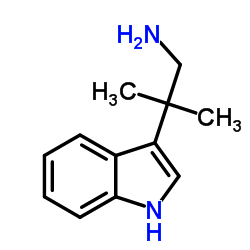 2-(1H-INDOL-3-YL)-2-METHYLPROPAN-1-AMINE structure, CAS 15467-31-9