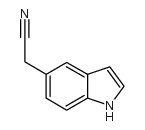 2-(1H-INDOL-5-YL)ACETONITRILE structure, CAS 23690-49-5