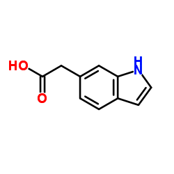 2-(1H-INDOL-6-YL)ACETIC ACID structure, CAS 39689-58-2