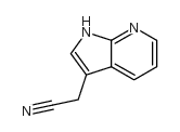 2-(1H-PYRROLO[2,3-B]PYRIDIN-3-YL)ACETONITRILE structure, CAS 4414-87-3