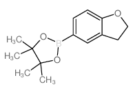 2-(2,3-DIHYDROBENZOFURAN-5-YL)-4,4,5,5-TETRAMETHYL-1,3,2-DIOXABOROLANE structure, CAS 937591-69-0