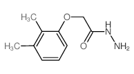 2-(2,3-DIMETHYLPHENOXY)ACETOHYDRAZIDE structure, CAS 134432-60-3