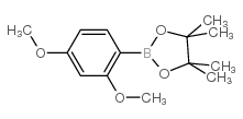 2-(2,4-DIMETHOXYPHENYL)-4,4,5,5-TETRAMETHYL-1,3,2-DIOXABOROLANE structure, CAS 214360-69-7