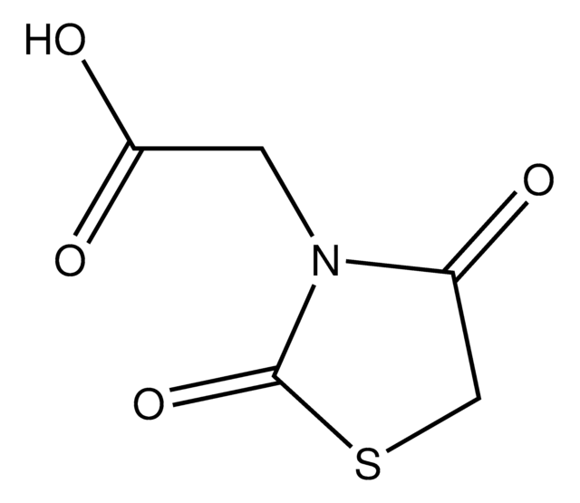 2-(2,4-DIOXOTHIAZOLIDIN-3-YL)ACETIC ACID structure, CAS 31061-24-2