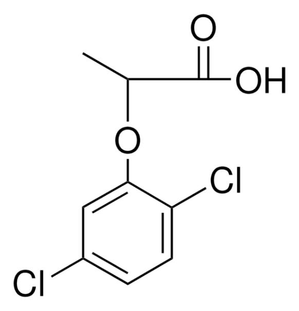 2-(2,5-DICHLOROPHENOXY)PROPANOIC ACID structure, CAS 6965-71-5