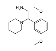 2-(2,5-DIMETHOXYPHENYL)-2-(PIPERIDIN-1-YL)ETHANAMINE structure, CAS 928000-92-4