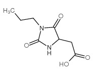 2-(2,5-DIOXO-1-PROPYLIMIDAZOLIDIN-4-YL)ACETIC ACID structure, CAS 1008961-08-7