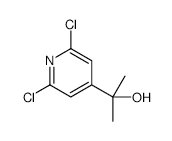 2-(2,6-DICHLOROPYRIDIN-4-YL)PROPAN-2-OL structure, CAS 95037-35-7