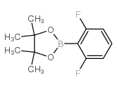 2-(2,6-DIFLUOROPHENYL)-4,4,5,5-TETRAMETHYL-1,3,2-DIOXABOROLANE structure, CAS 863868-37-5