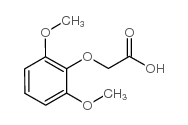 2-(2,6-DIMETHOXYPHENOXY)ACETIC ACID structure, CAS 95110-10-4