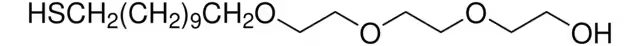 2-(2-(2-((11-MERCAPTOUNDECYL)OXY)ETHOXY)ETHOXY)ETHANOL structure, CAS 130727-41-2