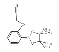 2-(2-(4,4,5,5-TETRAMETHYL-1,3,2-DIOXABOROLAN-2-YL)PHENOXY)ACETONITRILE structure, CAS 936250-19-0