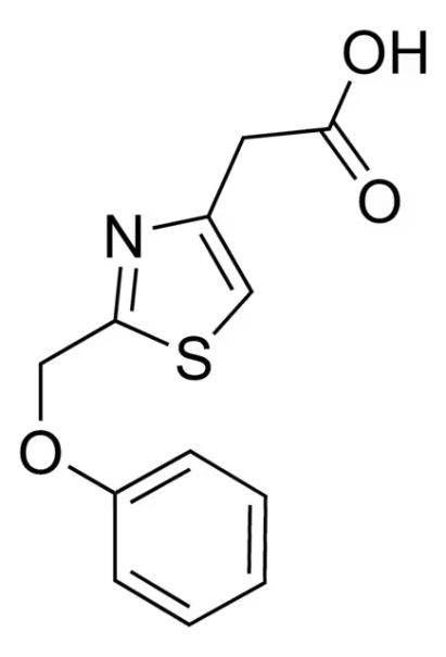 2-(2-(M-TOLYL)THIAZOL-4-YL)ACETIC ACID structure, CAS 16441-29-5
