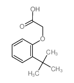 2-(2-(TERT-BUTYL)PHENOXY)ACETIC ACID structure, CAS 19271-90-0