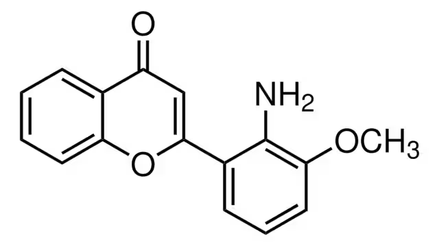 2-(2-AMINO-3-METHOXYPHENYL)-4H-CHROMEN-4-ONE structure, CAS 167869-21-8