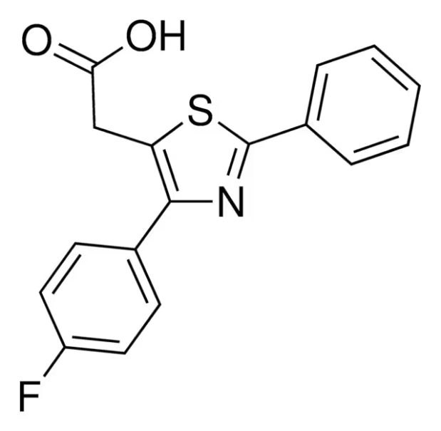 2-(2-AMINO-4-(4-FLUOROPHENYL)THIAZOL-5-YL)ACETIC ACID structure, CAS 775519-63-6