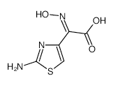 2-(2-AMINOTHIAZOL-4-YL)-2-(HYDROXYIMINO)ACETIC ACID structure, CAS 120570-48-1