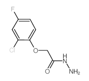 2-(2-CHLORO-4-FLUOROPHENOXY)ACETOHYDRAZIDE structure, CAS 1736-80-7