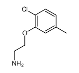 2-(2-CHLORO-5-METHYLPHENOXY)ETHANAMINE structure, CAS 883530-26-5