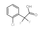 2-(2-CHLOROPHENYL)-2,2-DIFLUOROACETIC ACID structure, CAS 1150164-78-5