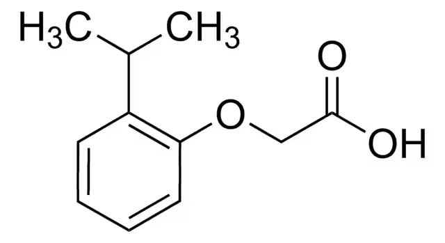 2-(2-ISOPROPYLPHENOXY)ACETIC ACID structure, CAS 25141-58-6